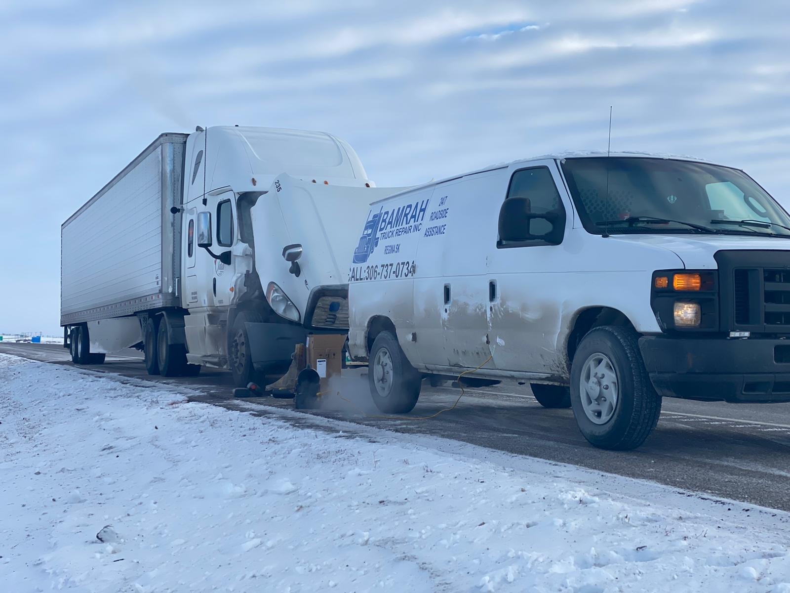 Bamrah Truck Repair Shop Bay